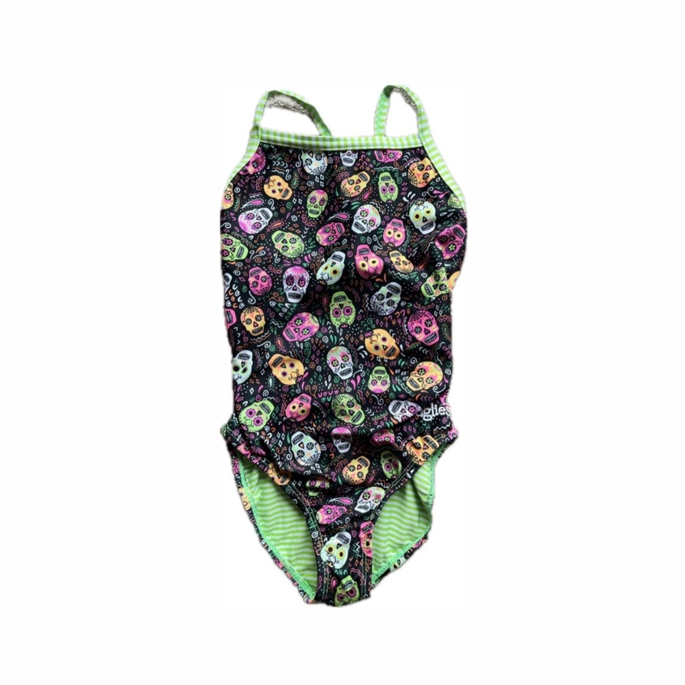 Dolfin Uglies Crossbones Candy Skulls V-Back 28